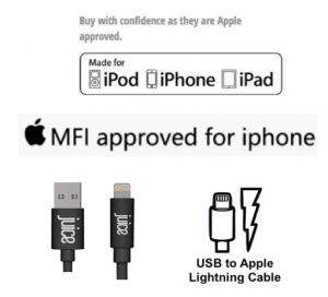 JUICE Apple iPhone USB Lightning Charge Cable